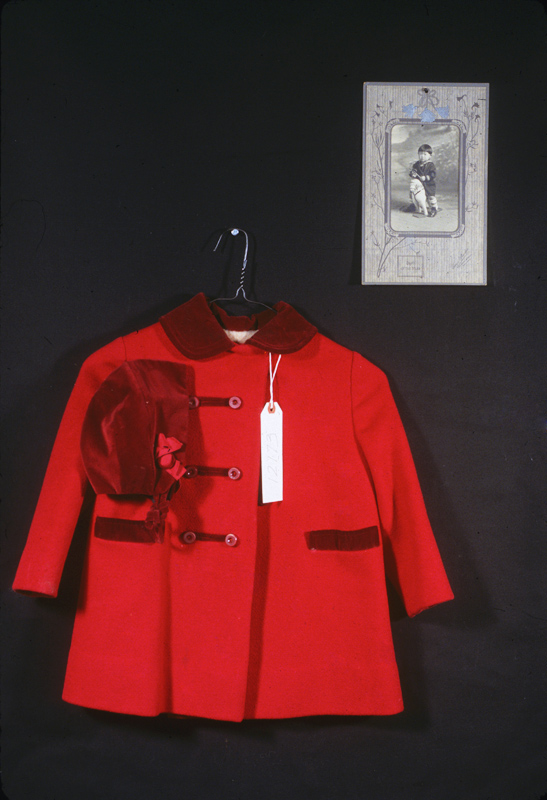 Coat with Tag