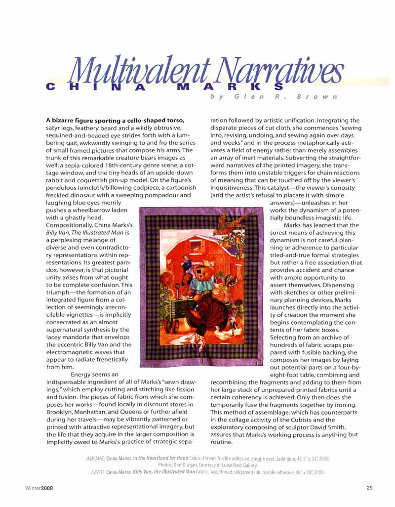 Multivalent Narratives: China Marks, article, pg 1