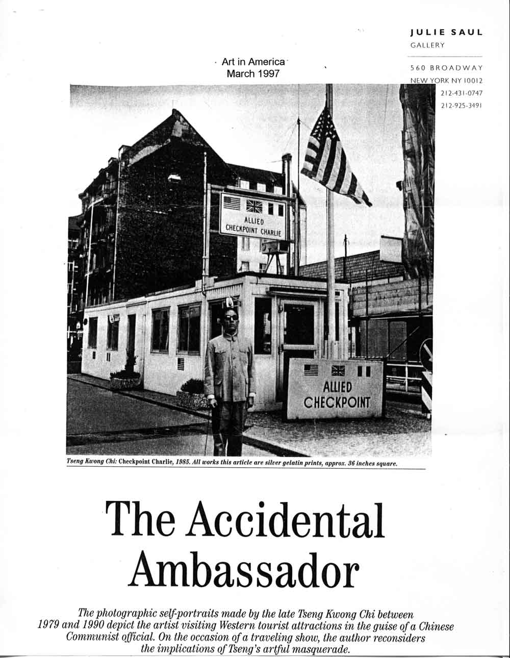 The Accidental Ambassador
