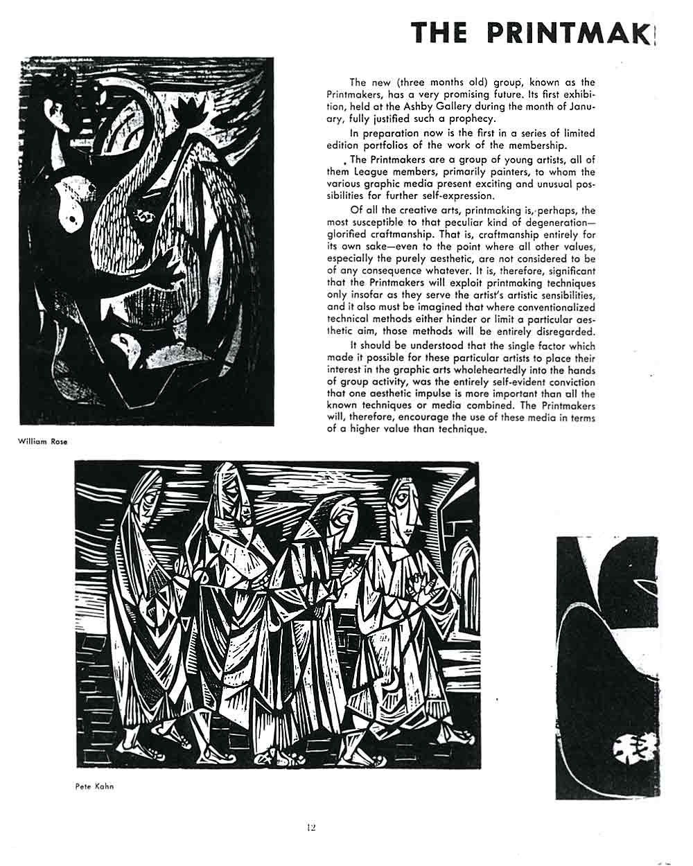 The Printmakers, pg 1
