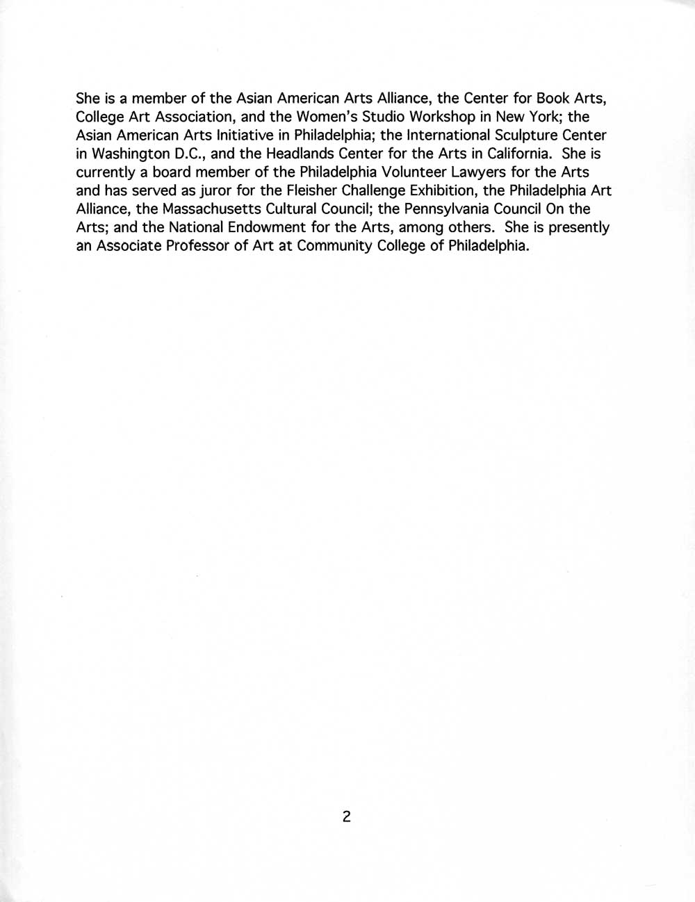 Mei-Ling Hom's Biography, pg 2
