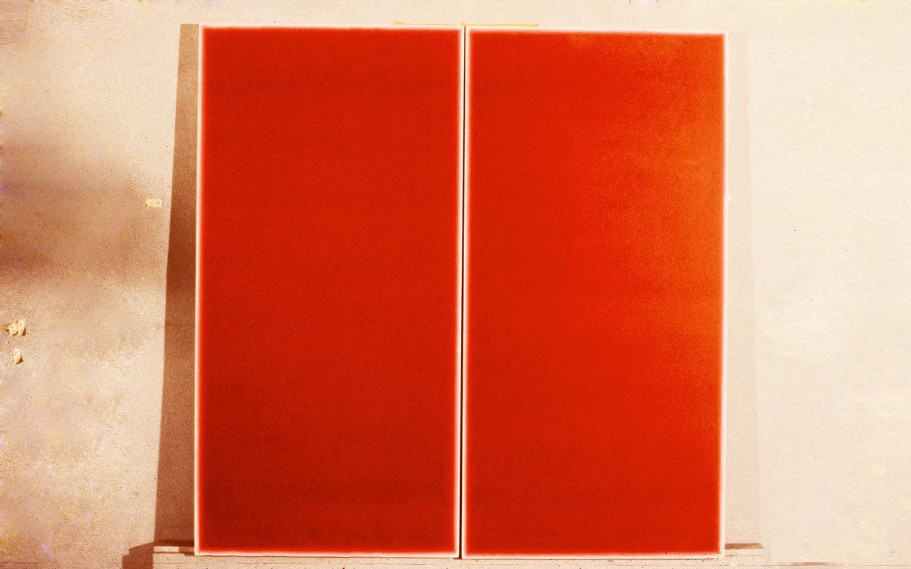 Double Red (Study for Savelli)