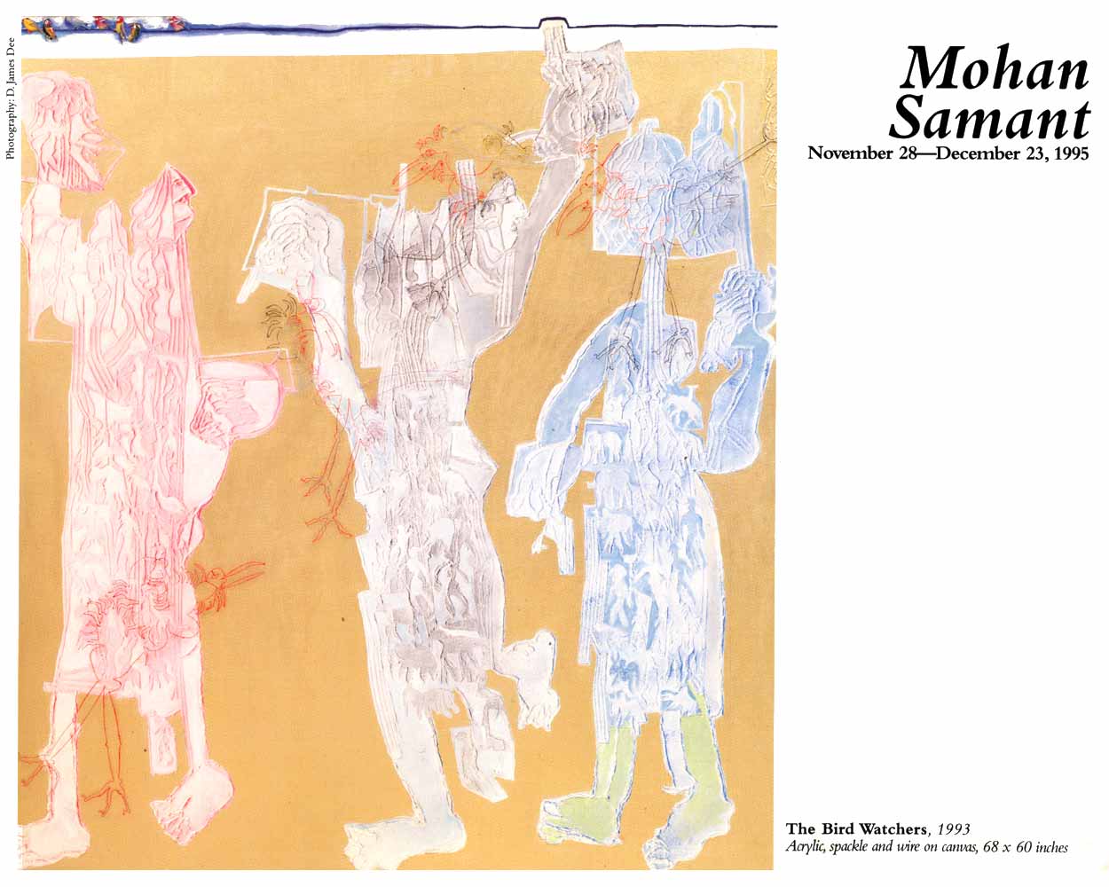 Excerpts from exhibition leaflet for "Mohan Samant", Gallery B.A.I.