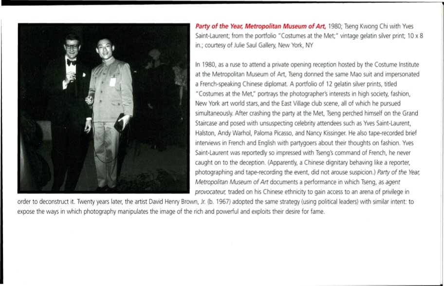 Tseng Kwong Chi: A Retrospective