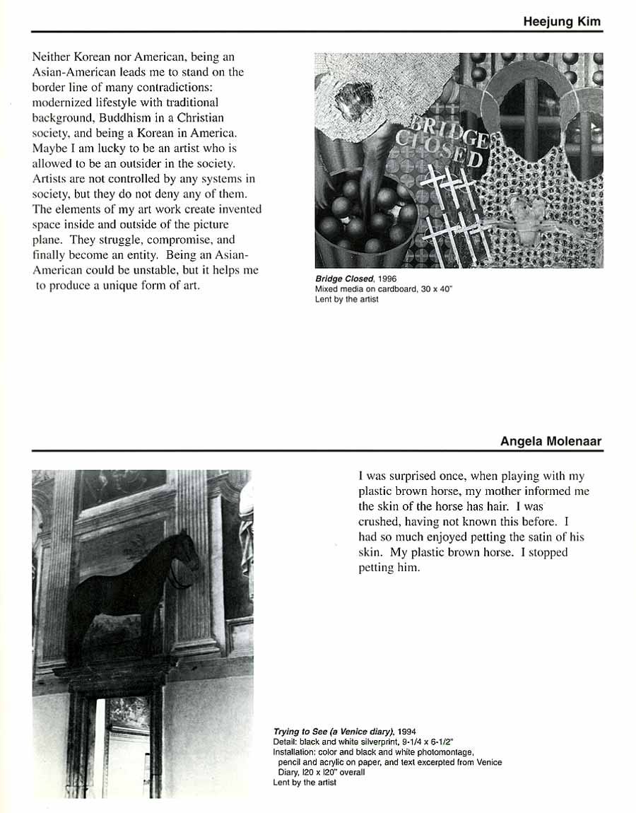 text & identity, brochure, pg 2