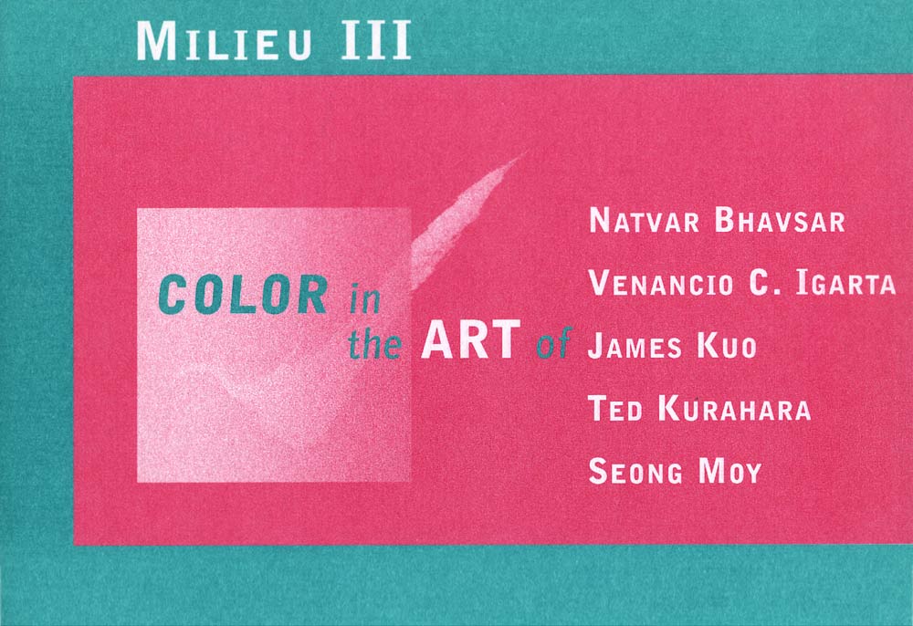 Milieu III: Color in the Art of, flyer, pg 1