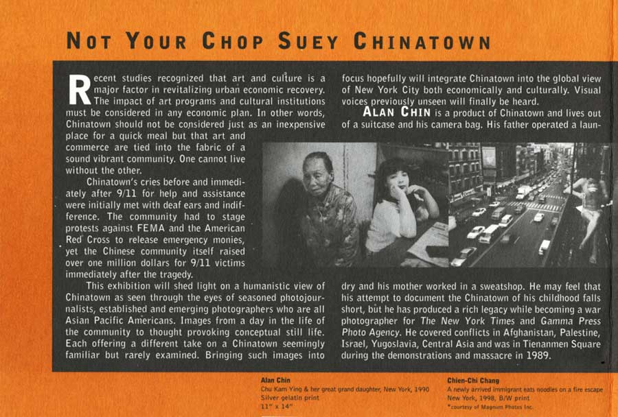 Not Your Chop Suey Chinatown, flye, pg 2