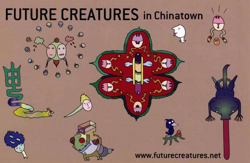 Future Creatures, postcard, pg 1