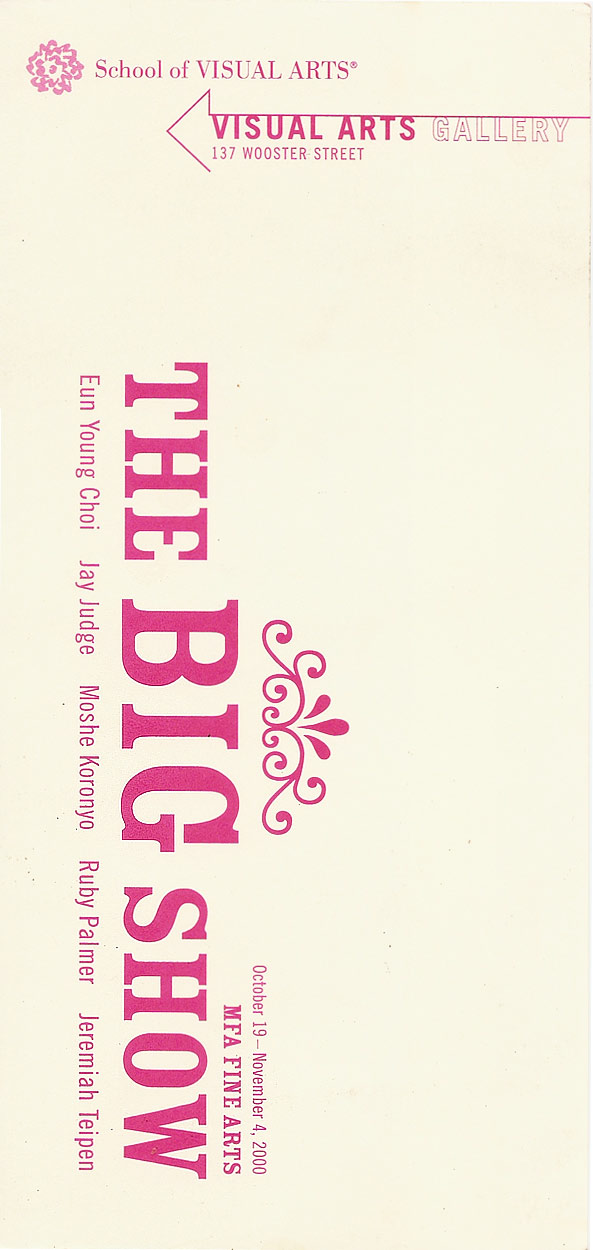The Big Show, postcard