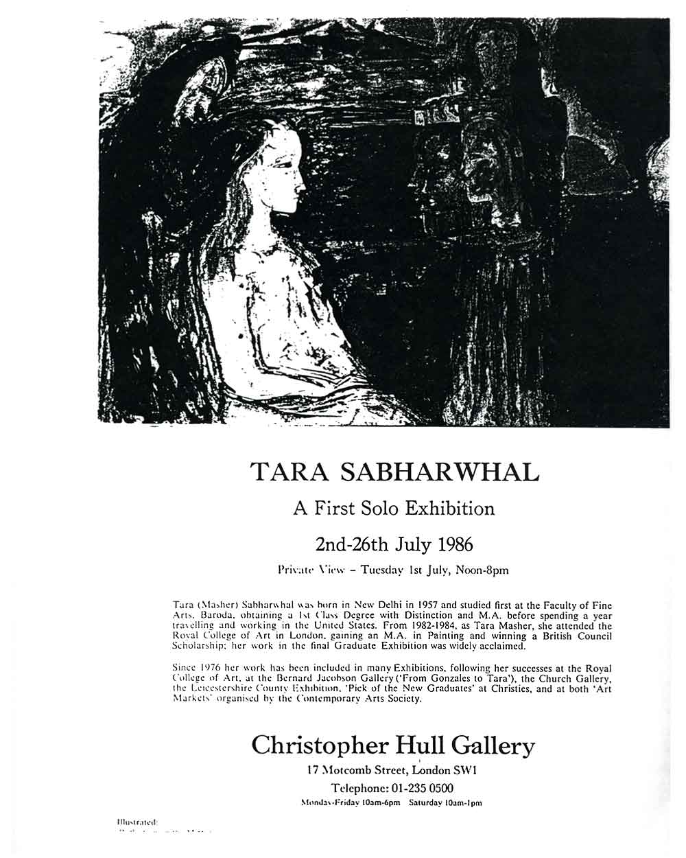 Tara Sabharwhal at Christopher Hull Gallery, pg 2
